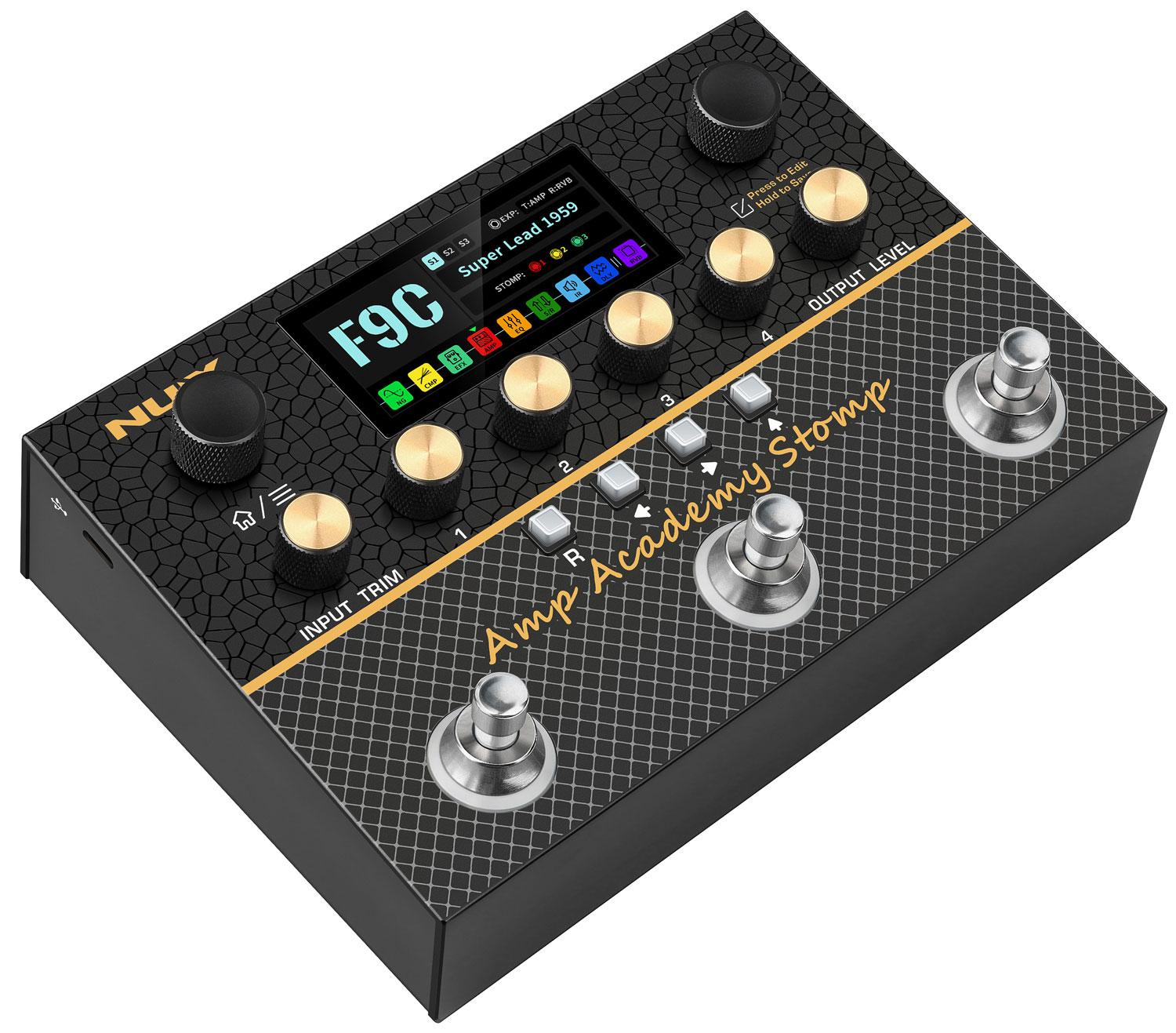 NUX Amp Academy Stomp Pedal - Andertons Music Co.